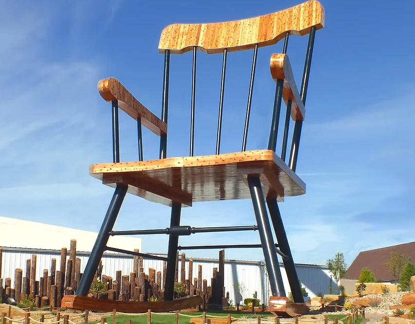 WORLD'S LARGEST ROCKING CHAIR